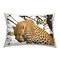 Leopard After Lunch Decorative Printed Throw Pillow Design by Max Blakesberg Studios, 14 x 7 x 20